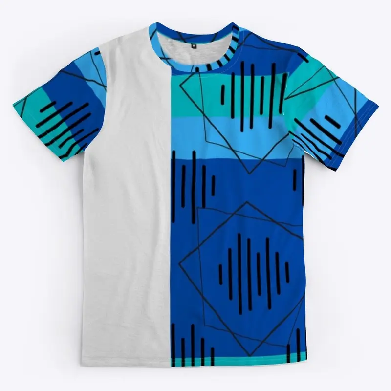 Abstract Design T-shirts, leggings