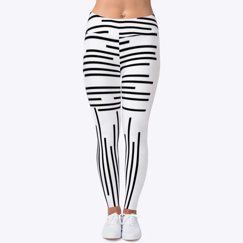 Black Lines  Art T-shirt Leggings Hoodie