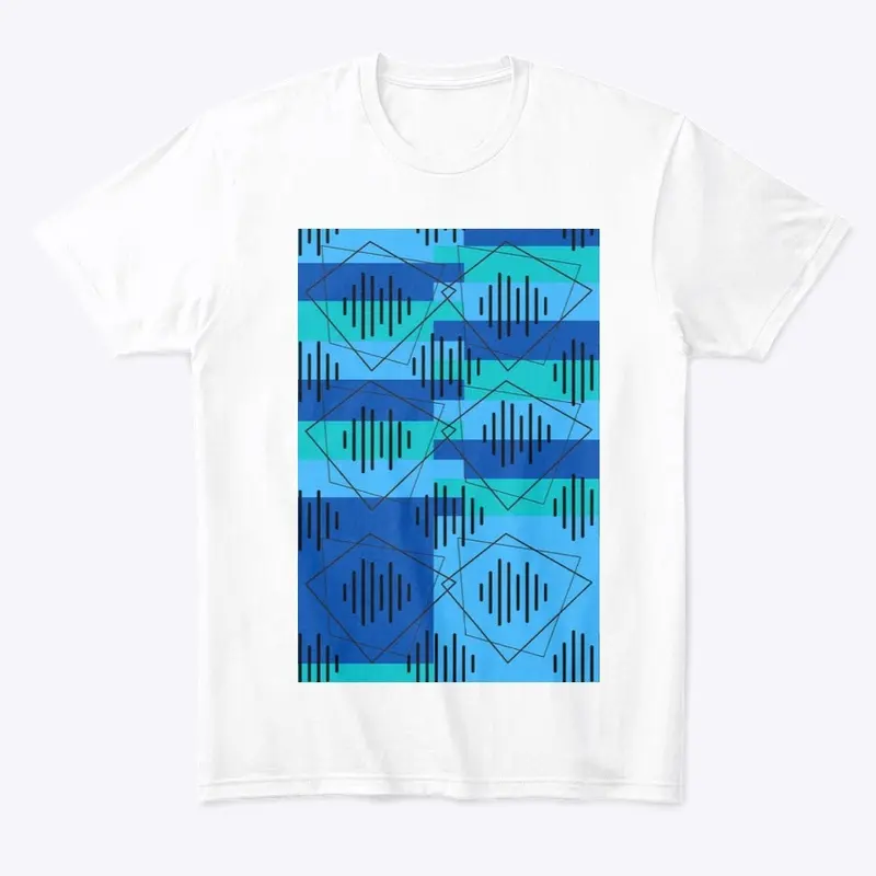 Abstract Design T-shirts, leggings