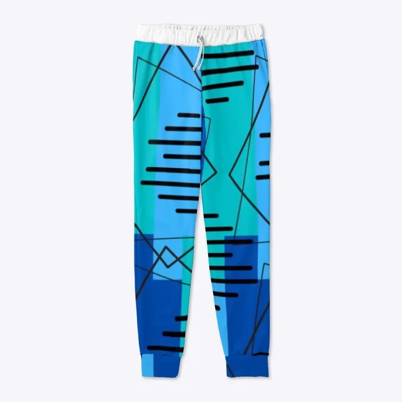 Abstract Design T-shirts, leggings