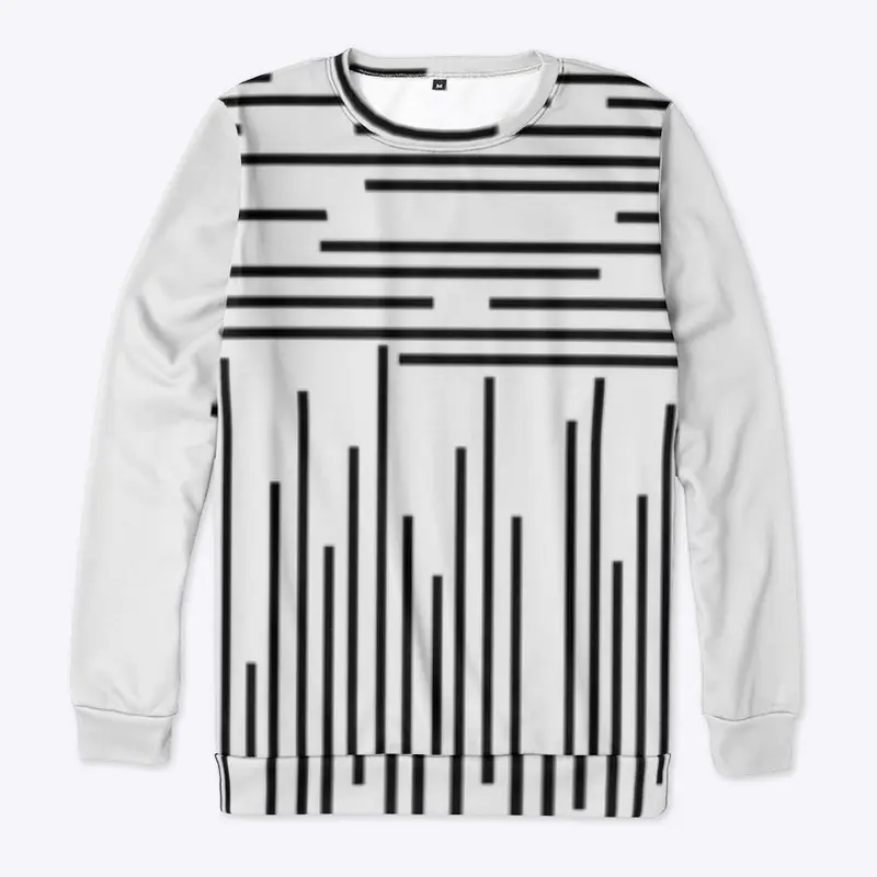 Black Lines  Art T-shirt Leggings Hoodie